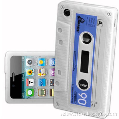 Vintage Tape Style Silica Gel Protective Cases for iPhone 5, Various Colors Available